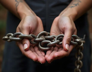 International Day for the Abolition of Slavery Illustration Design