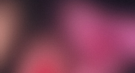 Pink purple orange grainy gradient background noise texture blurred dark light header backdrop poster banner design.smooth vibrant color flow shaped