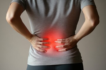 Person Experiencing Back Pain Relief Techniques