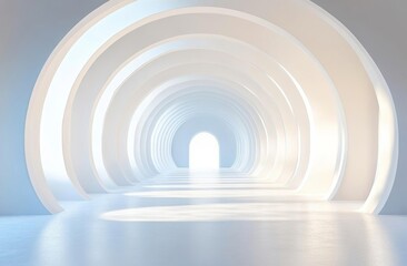 Obraz premium light in the tunnel