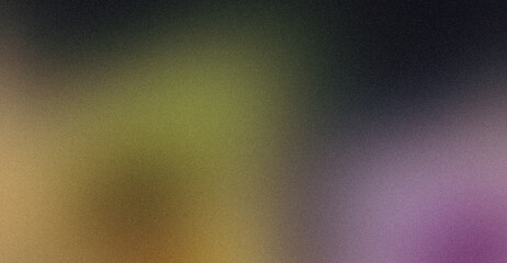 Orange green purple pink black noise textured gradient background grainy blurred landing page backdrop website header poster banner design, copy space