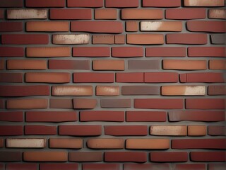 Weathered brick wall texture, perfect for retro backgrounds, rustic decor, and construction projects