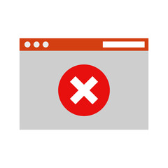 Obraz premium Website error