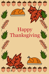 autumn leaves thanksgiving