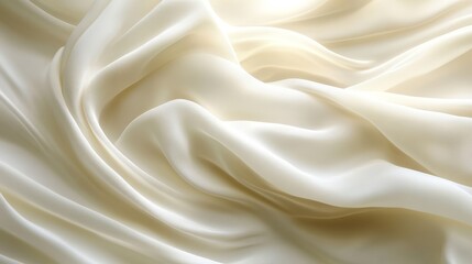 Obraz premium Smooth, flowing white lines and curves on a light background create an elegant composition that conveys movement and grace, perfect for design projects requiring a touch of sophistication and fluidity