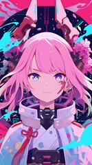 アニメスタイル 　japanese anime style