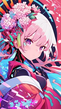 アニメスタイル 　japanese anime style