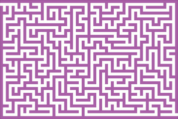 Seamless geometric maze pattern illustration, a vector labyrinth design for wallpaper and puzzle backgrounds
