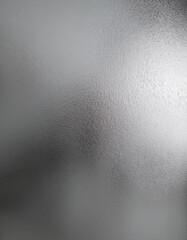 gray foil glass texture background. Abstract gradient bright light reflection and shiny rough texture surface. Glass effect background