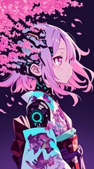 アニメスタイル 　japanese anime style