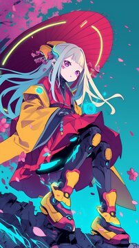 アニメスタイル 　japanese anime style