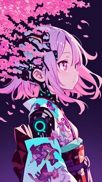 アニメスタイル 　japanese anime style