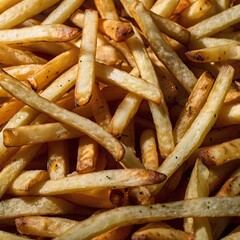 Delicious hot French fries