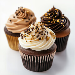 Chocolate cupcake set