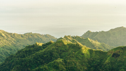 The breathtaking beauty of nature with this stunning mountain landscape scenery. Nature background...