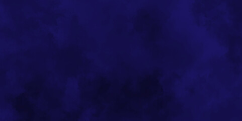 Dark abstract background with blue grunge effect background. blue velvet grunge texture fantasy smooth watercolor painted art design. Dark elegant Royal blue shades aquarelle paint	
