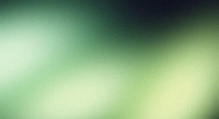 Noise texture grainy background, green orange black abstract glowing vibrant color gradient shape, dark retro banner poster header backdrop design