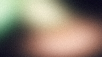 Noise texture grainy background, gray orange green black abstract glowing vibrant color gradient shape, dark retro banner poster header backdrop design