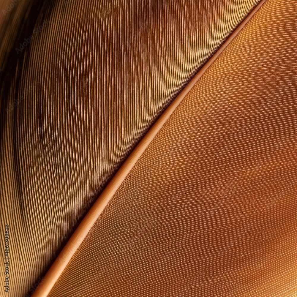 Aufkleber intricate macro of soft feather texture
