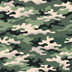 Fototapeta premium Camouflage seamless pattern