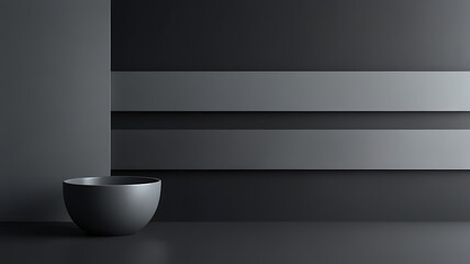 background with a glass