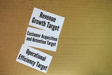 Revenue Growth Target, Customer Acquisition and Retention Target and Operational Efficiency Target....