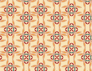 seamless pattern with flowers