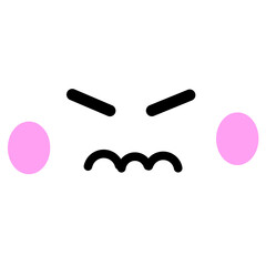 Cute Emoticon, Face Emoticon