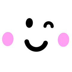 Cute Emoticon, Face Emoticon