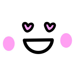 Cute Emoticon, Face Emoticon