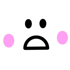 Cute Emoticon, Face Emoticon