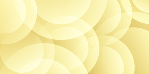 Abstract background circle on Gold color. Trendy color of the year simple art