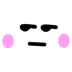 Cute Emoticon, Face Emoticon