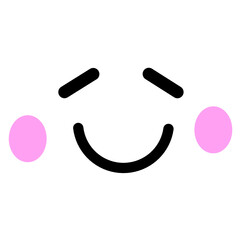 Cute Emoticon, Face Emoticon