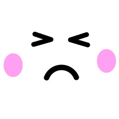 Cute Emoticon, Face Emoticon