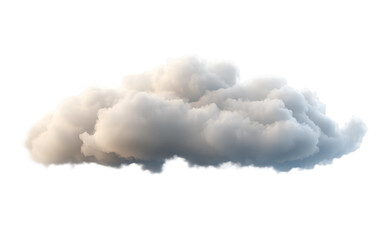 Cloud isolated on transparent background, Cutout clean white cloud transparent background,3d rendering,Collection of random shapes of abstract clouds,white cloud,white natural cloud element,png,Ai