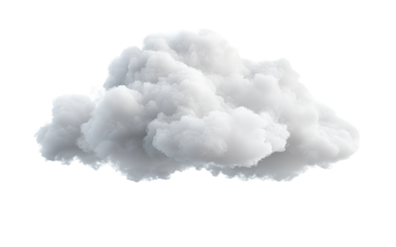 Cloud isolated on transparent background, Cutout clean white cloud transparent background,3d rendering,Collection of random shapes of abstract clouds,white cloud,white natural cloud element,png,Ai
