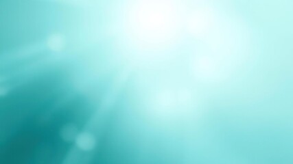Soft teal light gently radiating from a central point, creating a soothing and ethereal abstract background, teal, gentle, central