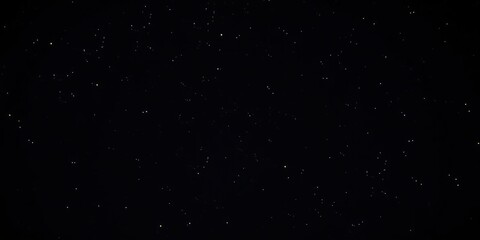 Sparkling stars illuminate the dark night sky, cosmos, celestial, peaceful