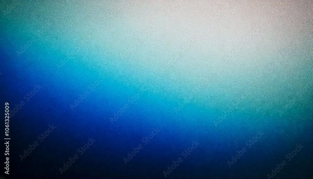 Poster minimalist and clean blue gradient background with a textured surface and a light to dark transition
