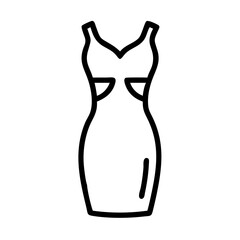 bodycon dress  illustration