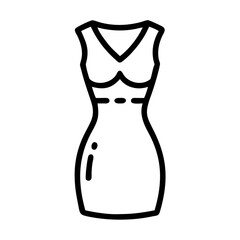 bodycon dress  illustration