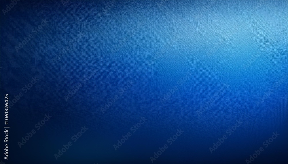 Aufkleber blue gradient background with a soft, dark to light transition, creating a minimalist and clean desi