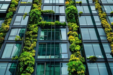 Green architecture for sustainable green buildings in contemporary cities. Generative Ai