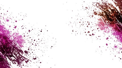 Fototapeta premium Abstract Purple Watercolor Background Clean Blank Canvas with Empty Space for Designs