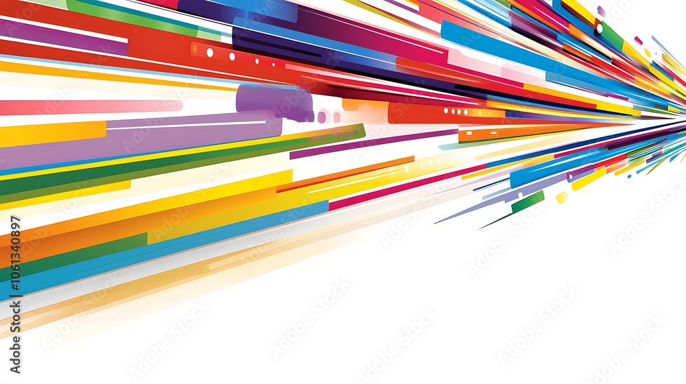 Poster abstract colorful background clean blank canvas with empty space for designs