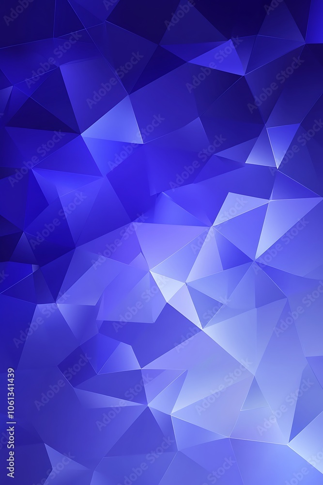 Poster abstract geometric blue background plain textured background for web design and copy