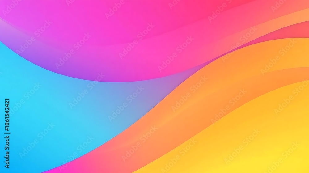 Aufkleber abstract colorful gradient background soft pastel background for graphic design templates