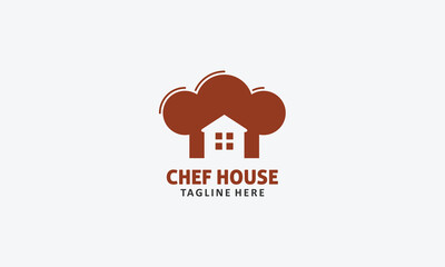 Chef logo design vector template