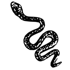 BW Vintage Stamps_Snake